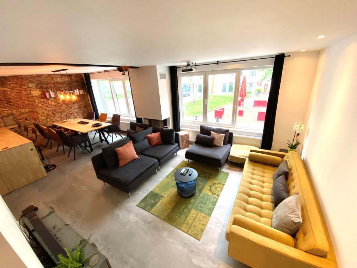 The Square - Vacation Rental With Outdoor Sauna - Centre Of 安特卫普 外观 照片