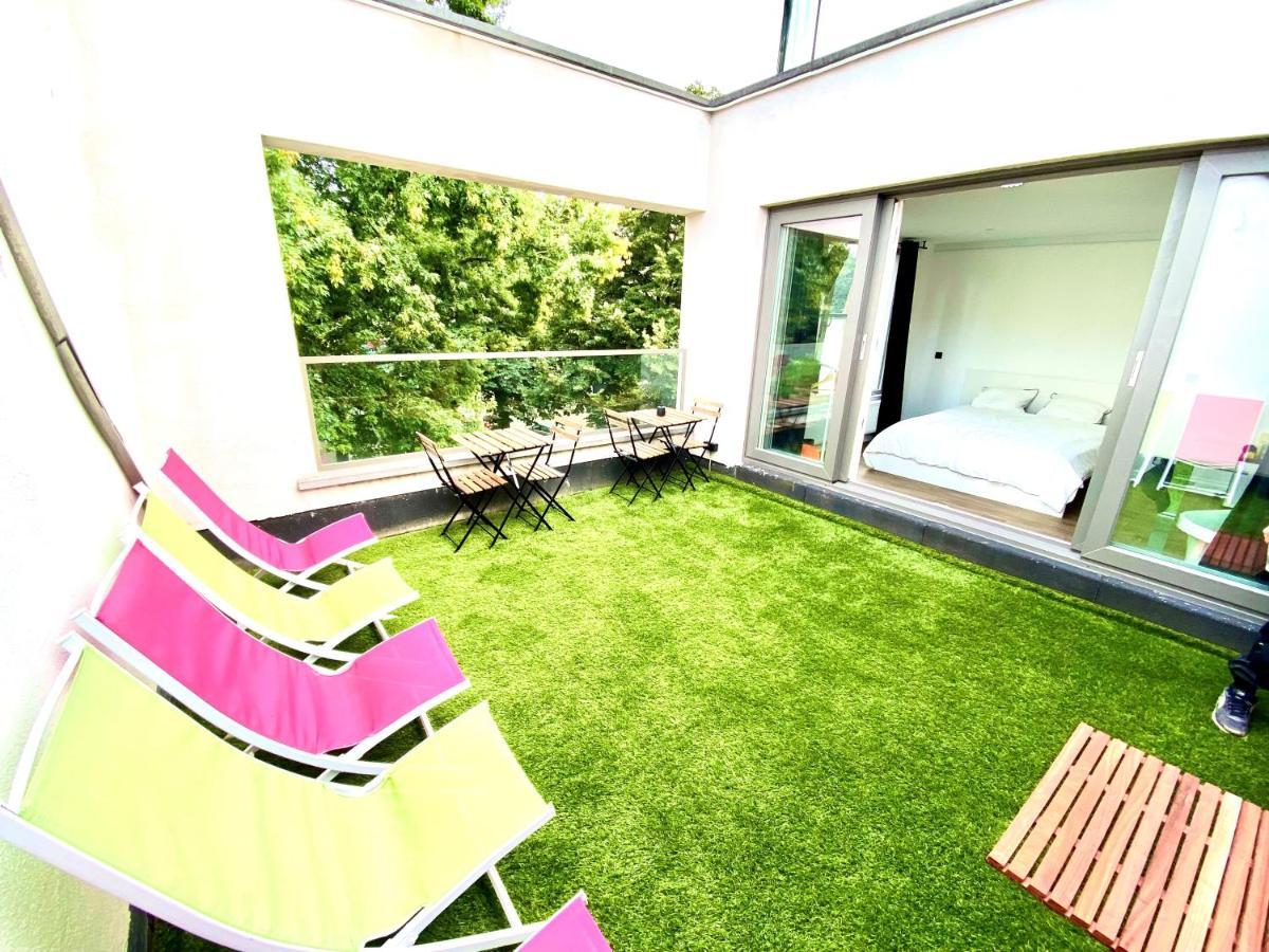 The Square - Vacation Rental With Outdoor Sauna - Centre Of 安特卫普 外观 照片